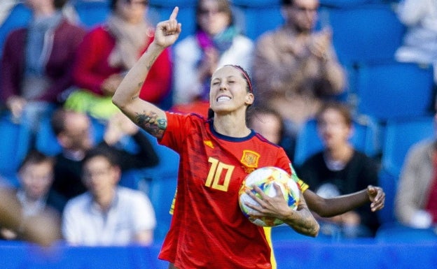 Jennifer Hermoso, primera futbolista española nominada al The Best