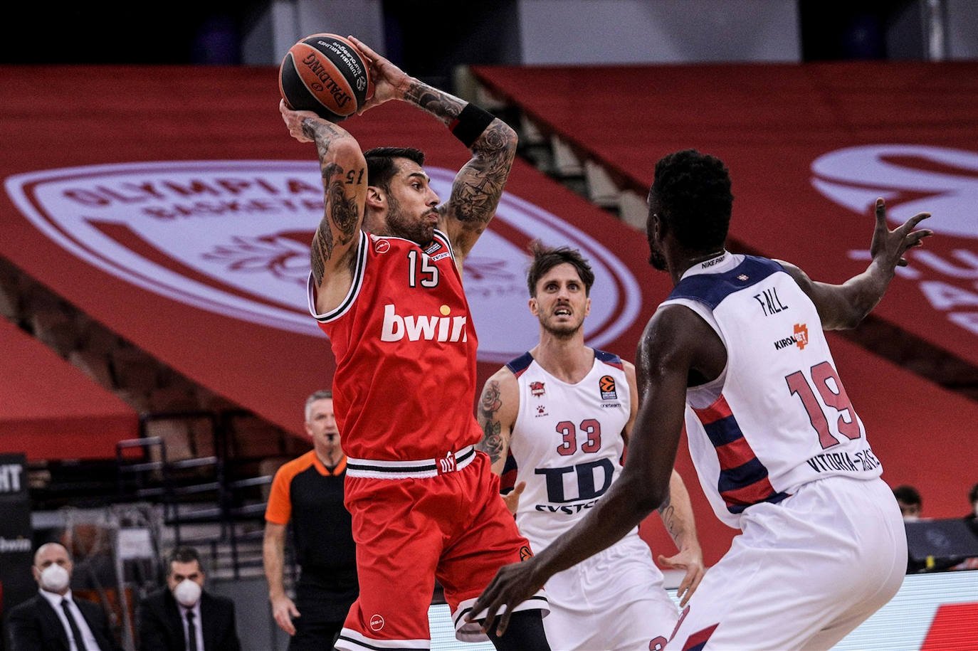 Las fotos del Olympiacos - Baskonia