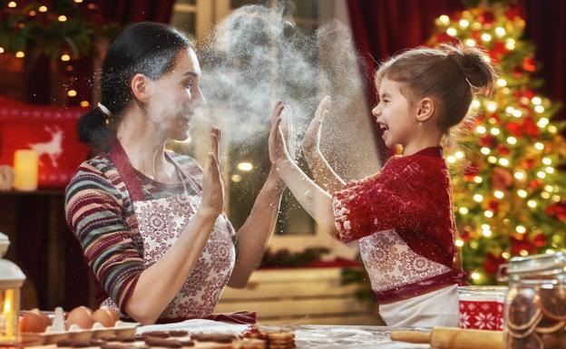 Mesa de Navidad en tiempos de Covid