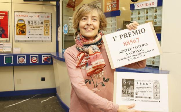 El primer premio de la Lotería Nacional vuelve a caer en Vitoria