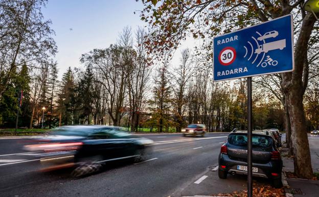 El 76,5% de los coches circula a más de 30 en Iturritxu