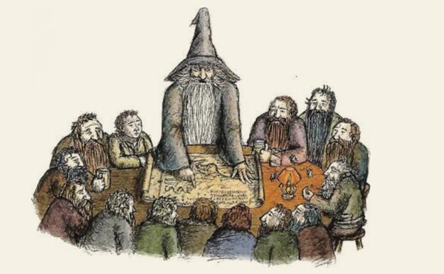 'El Hobbit. Ilustrado por Jemima Catlin', el primer libro de Tolkien para los más pequeños