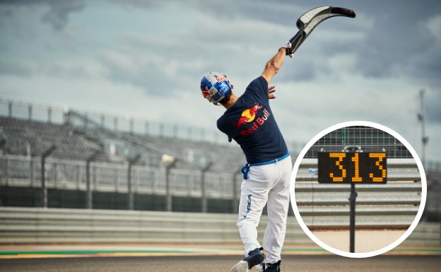 El increíble récord del puntista Iñaki Osa: lanza la pelota a 313 km/h
