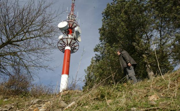 Itelazpi obtiene un permiso de 30 años para la antena de Pagolar en Llodio
