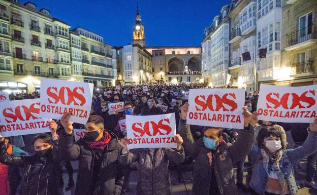 Más de la mitad de los bares de Vitoria agotan en un día las ayudas de 600 euros