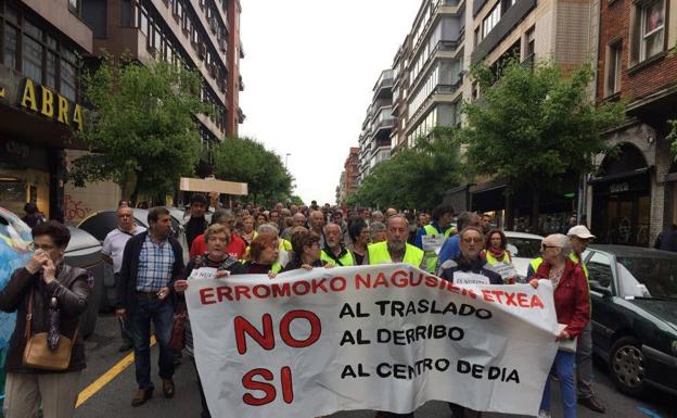 Los jubilados se rebelan en Romo
