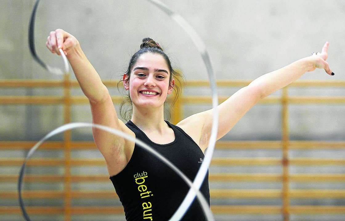 Maider Orbe, presente y futuro de la rítmica