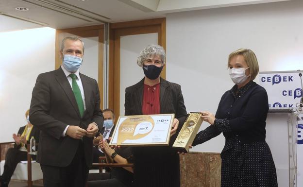 Bahia de Bizkaia Gas y Biolan reciben el premio Empresan Bardin 2020 de CEBEK