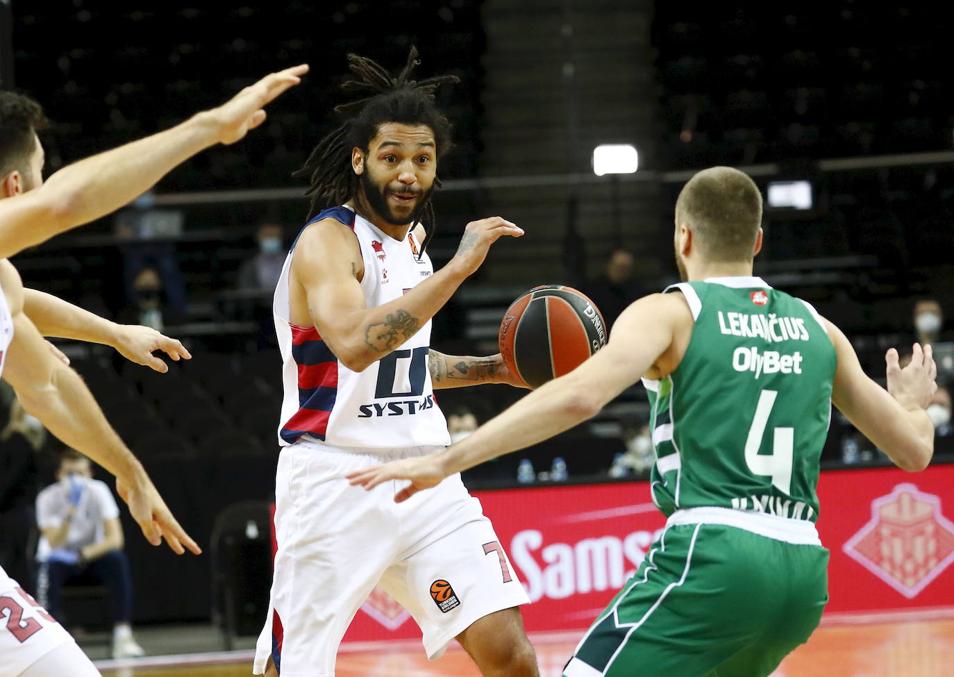 Las imágenes del Zalgiris-Baskonia