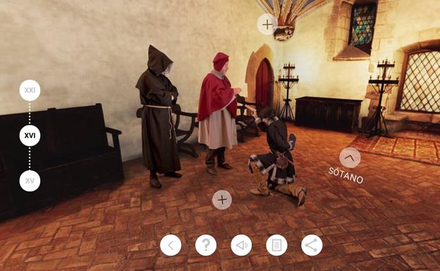 Una 'app' de realidad virtual para visitar la Casa del Cordón