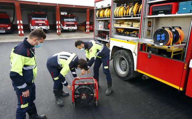 Bomberos recibirá 1.070.000 euros en cuatro años de la Diputación de Burgos