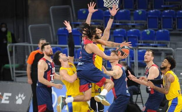 El Baskonia anota cinco puntos menos de media en los seis partidos de diciembre