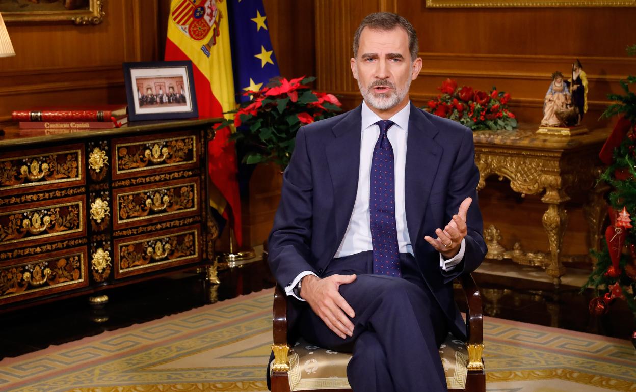 La Moncloa espera que Felipe VI hable de su padre en Nochebuena | El Correo