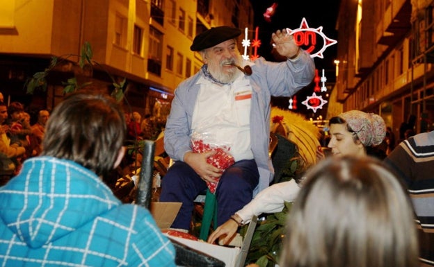 Olentzero recurre a la tecnología para sus encuentros con los niños