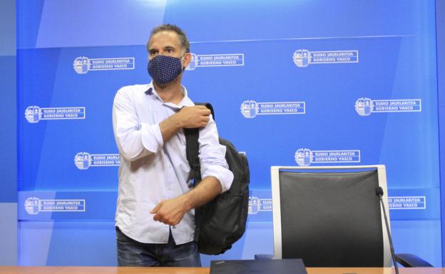 Dimite Ignacio Garitano, responsable del control de la pandemia en Euskadi