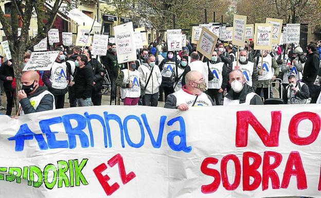 Aernnova abre hasta el martes un plazo para adherirse al plan de bajas voluntarias y reducir los 82 despidos