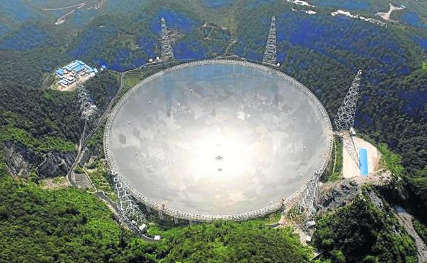 China tendrá operativo en enero el mayor radiotelescopio del mundo