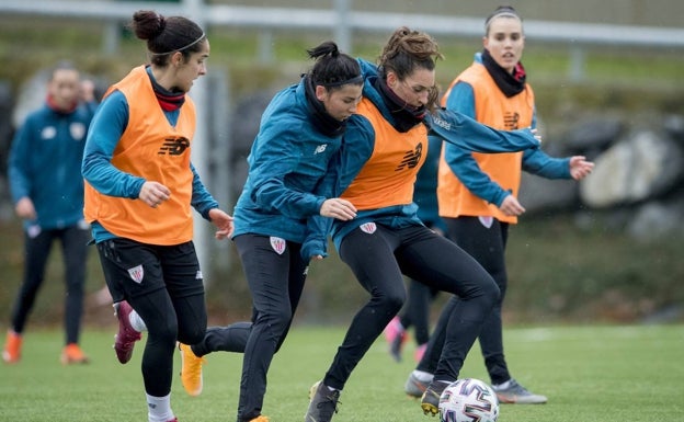 El Athletic vuelve al trabajo pensando en el doble derbi con el que abrirá el año