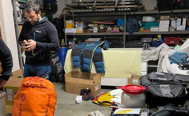 400 kilos de comida, otros 400 de material... todo listo para la expedición de Txikon en el Manaslu