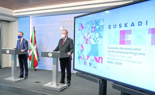 Urkullu también quiere cogobernanza para gestionar los fondos comunitarios