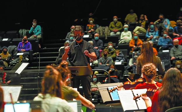 La Joven Orquesta de Euskal Herria homenajea a Beethoven en su gira