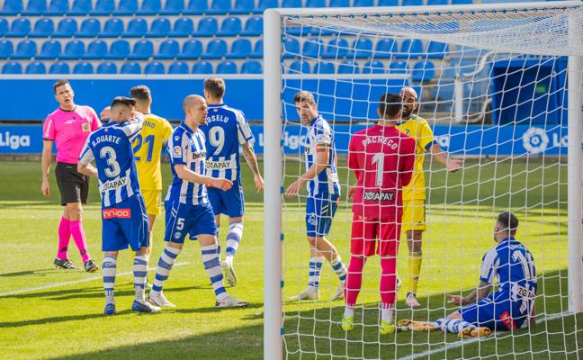 El uno a uno del Alavés - Cádiz