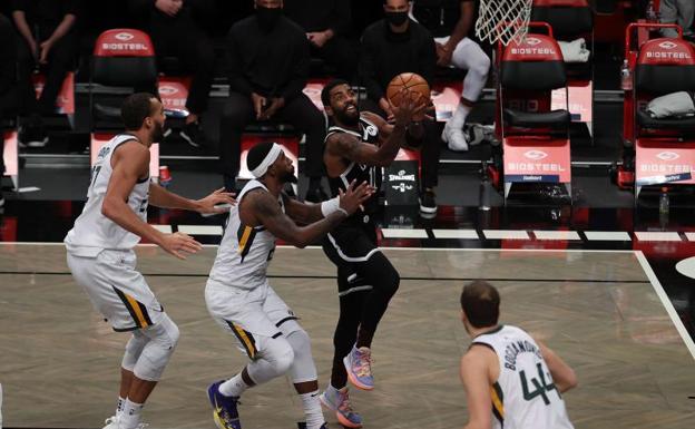 LeBron y Kyrie Irving destacan en los triunfos de Lakers y Nets