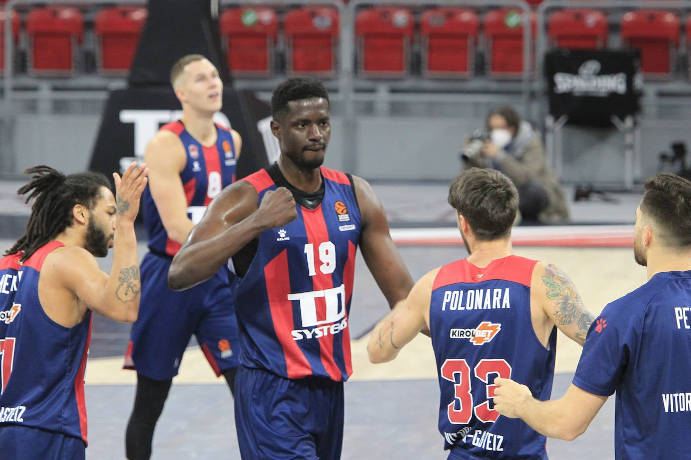 Las imágenes del TD Systems Baskonia-CSKA