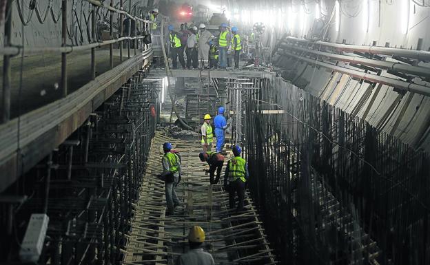 Los equipos de Ondoan apuntalan la seguridad del túnel bajo el Canal de Suez