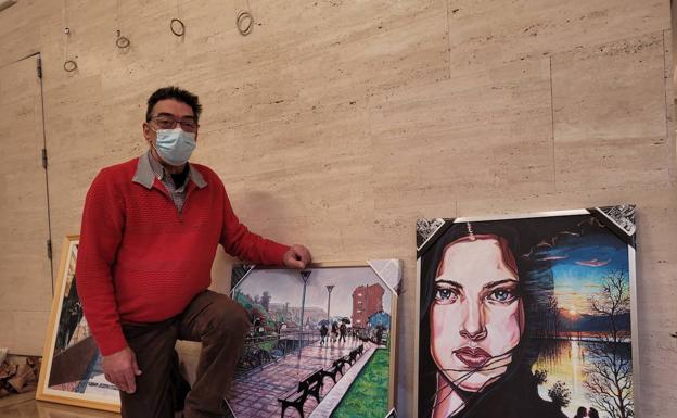 La pintura de Galán vuelve a Santurtzi veinte años después