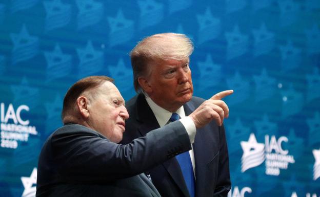 El magnate de los casinos Sheldon Adelson muere a los 87 años