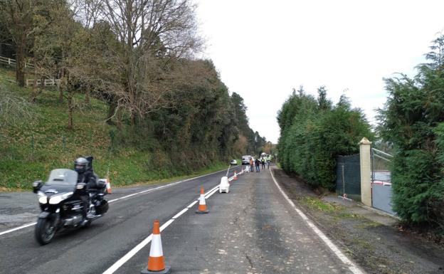 La vía peatonal entre Laga yLaida se extiende por Kanala
