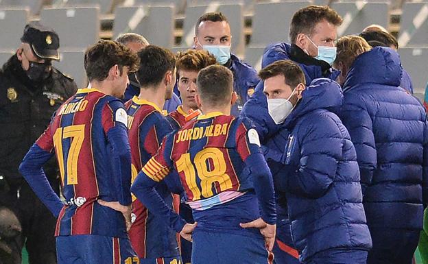 Messi no entrena a dos días de la final