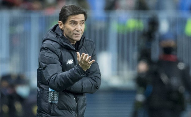 Marcelino: «Nos toca ganar este partido, la eficacia debe prevalecer»