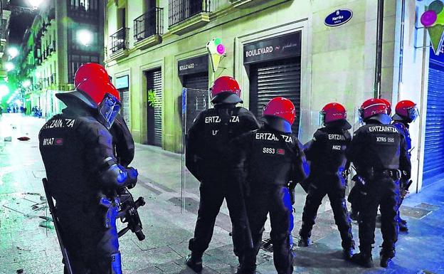 Seguridad muestra su «preocupación» por la escalada de disturbios callejeros