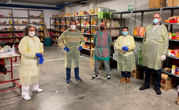 El hospital San Juan de Dios repartió en 2020 más de 21 toneladas de alimentos a familias necesitadas, un 18% más que en 2019