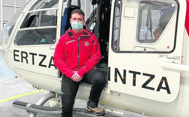 «Mucha gente sube al monte como si fuera a dar un paseo por el bidegorri»