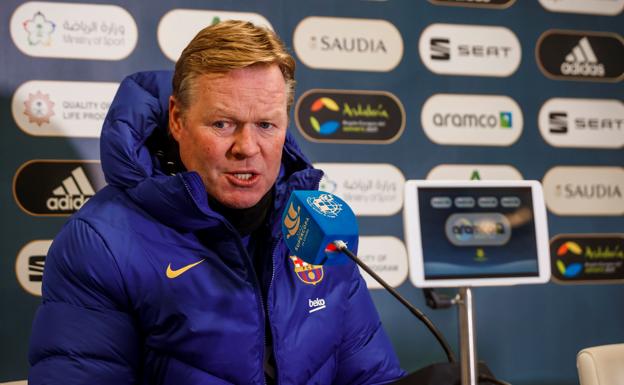 Koeman: «La Copa es el camino más corto para ganar algo»