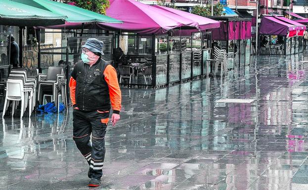 La zona roja avanza en la Bizkaia confinada y deja sin hostelería al 60% de la población