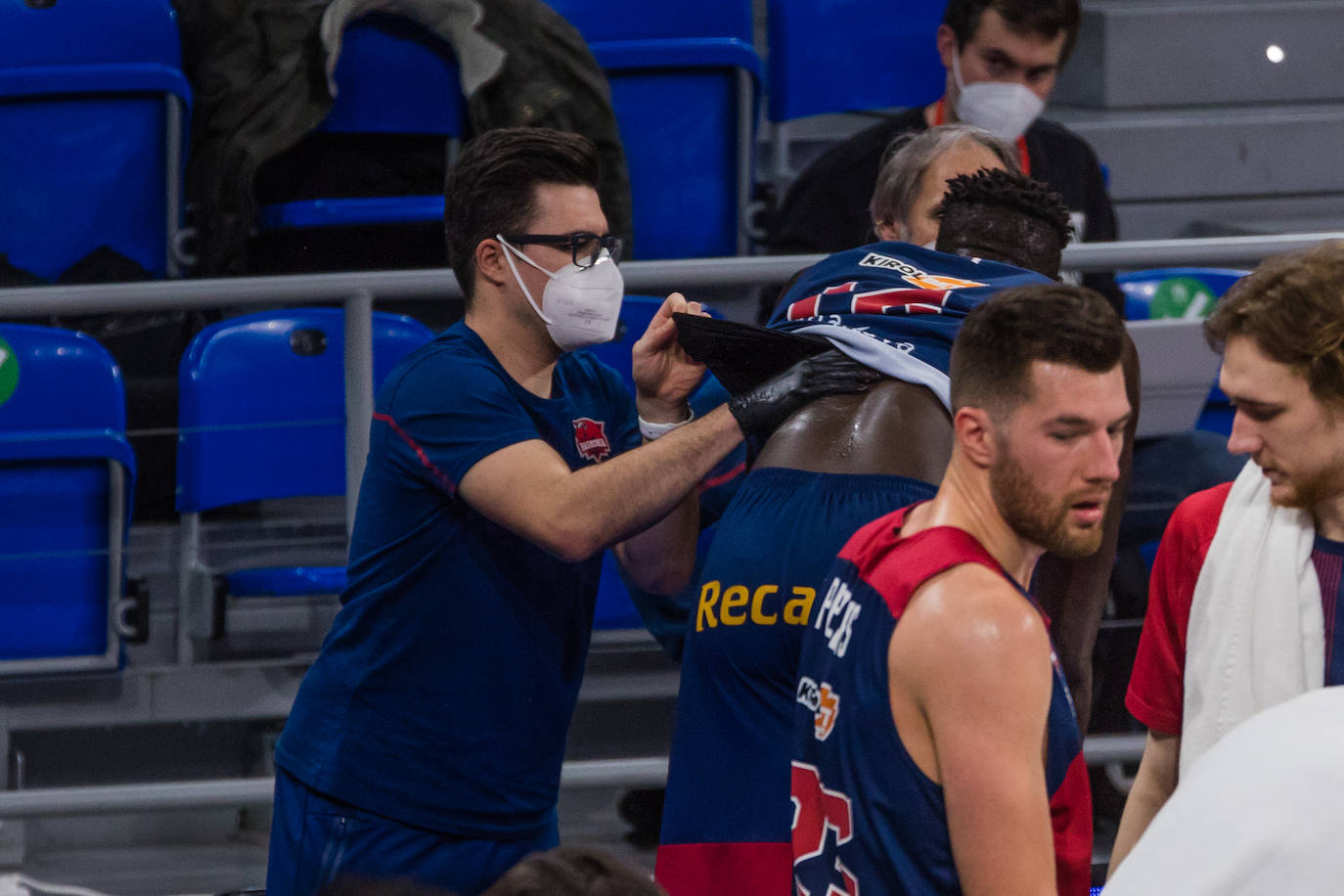 Las mejores imágenes del TD Systems Baskonia - Casademont Zaragoza de la Liga Endesa 2021