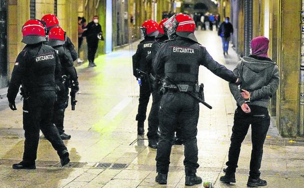 El Gobierno vasco alerta de los graves disturbios y pide un rechazo unánime