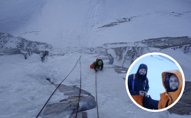 Escalar vías extremas para sortear el confinamiento