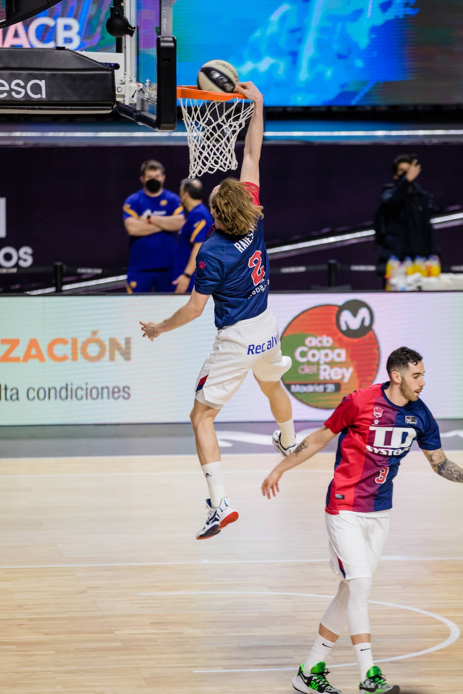Las mejores imágenes del Barcelona - TD Systems Baskonia de la semifinal de la Copa del Rey 2021