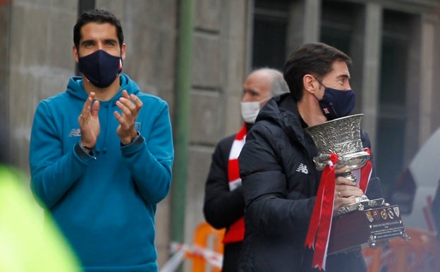 Marcelino, sobre la renovación de Raúl García: «Seguro que todo irá bien»