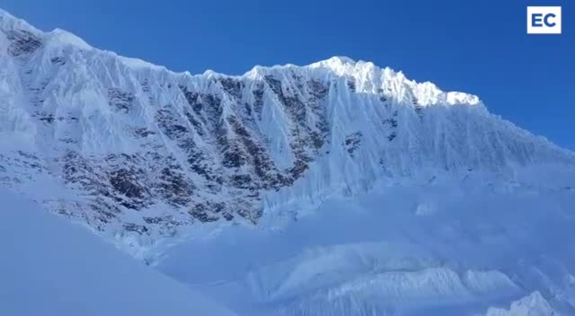 La montaña de los espíritus... Y la nieve
