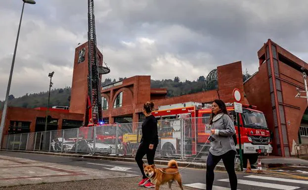 Llodio baraja llevar a Arantzar el parque de bomberos durante las obras
