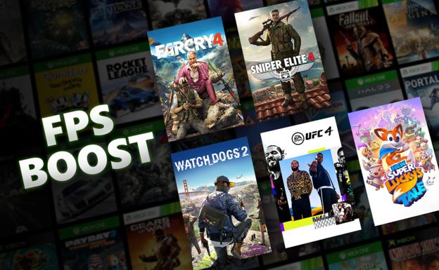 Los juegos retrocompatibles mejoran su tasa de frames en Xbox Series