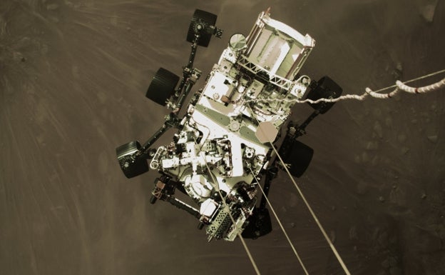 Así tocó 'Perseverance' Marte