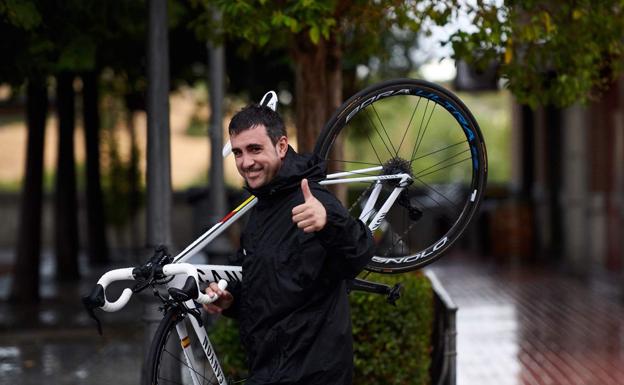 Fallece Garikoitz Baños, auxiliar del Movistar, tras caer en el monte Aloña en Oñati