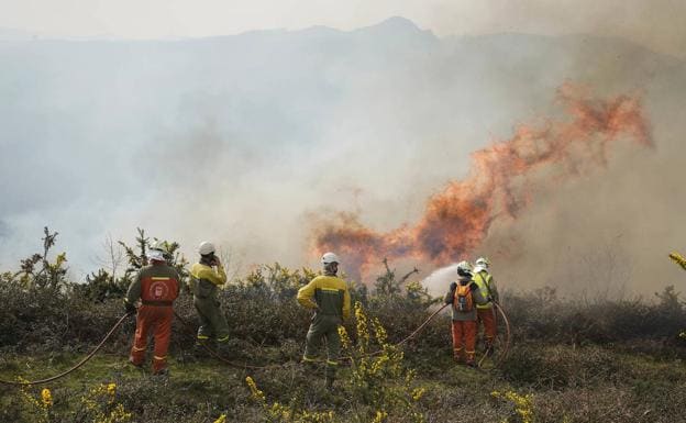 Extinguido el incendio que ha arrasado 1.800 hectáreas en Navarra, Gipuzkoa e Iparralde